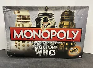 Doctor Who 50th Anniversary Monopoly Game Complete Sealed With Box Damage - Picture 1 of 4