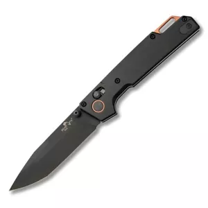 Bear Ops Nekama Pocket Knife Black/Copper Alu Folding Drop Point MC1000-ALBK-B - Picture 1 of 5