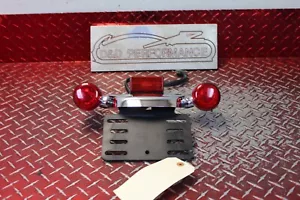 2020 HARLEY STREET GLIDE OEM REAR TURN SIGNALS & TAG LIGHT BRACKET SG40 - Picture 1 of 12