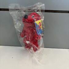 Clifford The Big Red Dog Vintage Scholastic  Mini Plush Finger Puppet Tags Rare