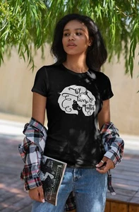 Damen T-Shirt schwarz Lives Matter Streetwear BLM Ladies Tee - Bild 1 von 1