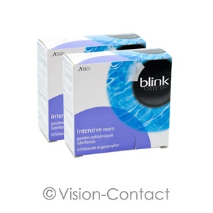 Blink Intensive Tears 2 x 20x 0,4ml Ampullen Benetzungslösung Augentropfen AMO - Bild 1 von 1