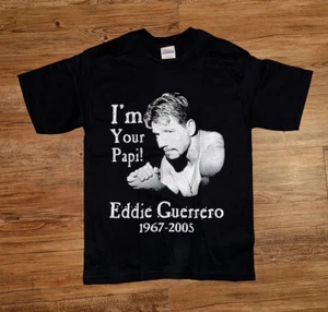 Rare WWE Wwf Wcw M Eddie Guerrero RIP Tee T Shirt New Vintage Wrestling concert - Picture 1 of 10