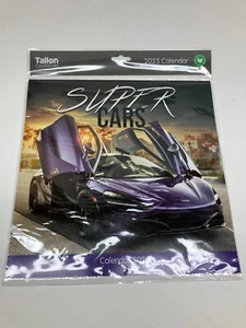 Nuovo calendario da parete quadrato 2025 Tallon Supercars auto diverse al mese - Foto 1 di 2