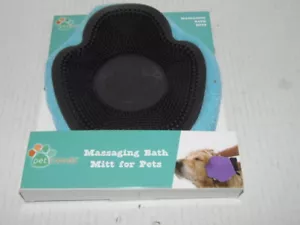 PET TRENDS - DOG - MASSAGE BATH MITT - BLUE (GRN-506) - Picture 1 of 1
