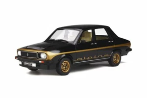 RENAULT 12 R12 ALPINE 1978 NEGRO ORO OTTOMOBILE OT336 1/18 999 PCS RESINA - Imagen 1 de 7