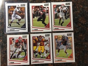 2018 Top RB RC Lot Saquon Barkley Rashaad Penny Sony Michel Chubb Jones Johnson