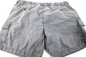 Tommy Bahama Men's 2XLB (46-48W x 9L) Gray Cargo Jean Shorts   #C754 - Picture 1 of 4