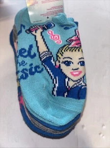 Jojo Siwa Live Your Dream Socks Girls Sz 7.5-3.5 (5) Pairs NWT No Show - Picture 1 of 3
