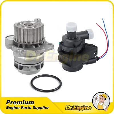 Water Pump Fit 08-15 Audi TT Quattro Volkswagen Eos Jetta Passat 2.0L - Image 1 of 4