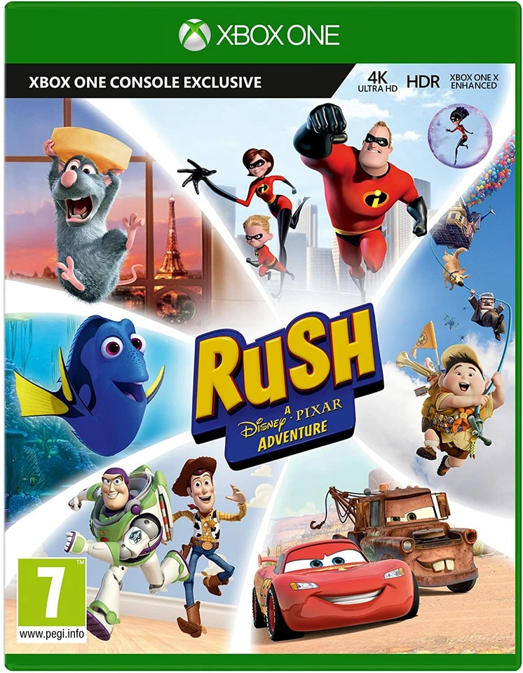 Rush A Disney Pixar Adventure Xbox One **BRAND NEW & SEALED!!** - Image 1 of 4