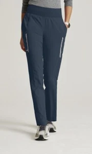 Grey's Anatomy #648 Wide Waist Cargo Scrub Pant in "Steel" Size XL - Picture 1 of 2