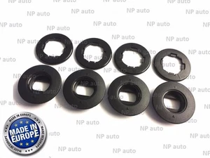 4X NEW OVAL TOYOTA LEXUS CAR MAT CLIPS FLOOR HOLDERS FIXING CLAMPS RETAINERS - Foto 1 di 6