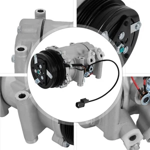 A/C AC Compressor Fit For Honda Civic 1994-2000 Honda CR-V 1997-2001 38810P2FA01 - Picture 1 of 8