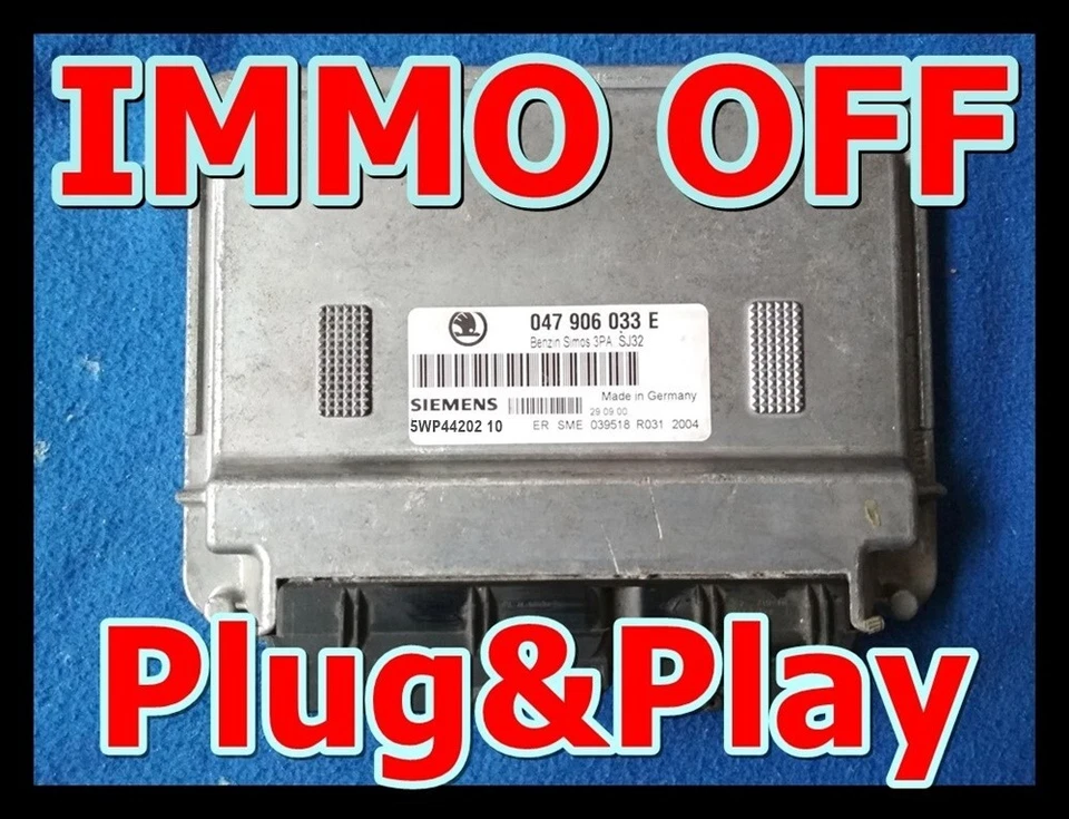 Skoda Fabia 6Y 1.4 MPI IMMO OFF/ PLUG&PLAY 047906033E / 5WP44202 /Ita-2 giorni - Immagine 1 di 4