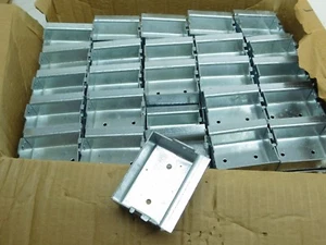 Case Box Lot of 50! Crouse-Hinds 3" x 2" x 1-1/8" Shallow Switch Box (PO) - Picture 1 of 8