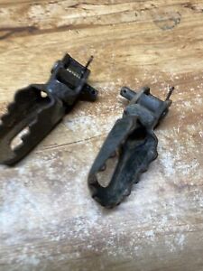 1986 Yamaha RT180 Left & Right Motorcycle Foot Begs Rest