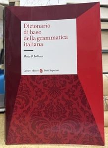 (Linguistica) M.G. Lo Duca - DIZIONARIO DI BASE DELLA GRAMMATICA ITALIANA - Imagen 1 de 1