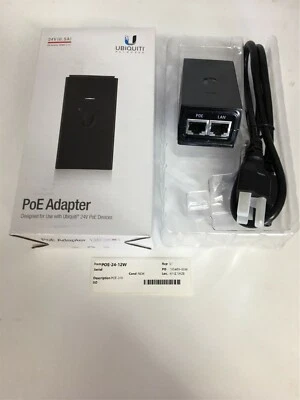 UBIQUITI N POE 24V | SKU: POE-24-12W