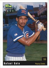 1991 Peoria Chiefs Classic/Best #27 Rafael Soto