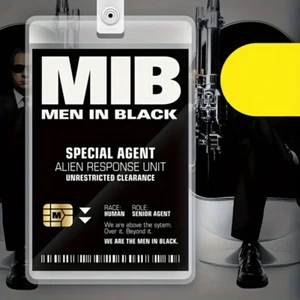 Hombres de Negro Will Smith Agente Especial Insignia de Seguridad Sin Restricciones x 2 Envío Gratis - Imagen 1 de 5