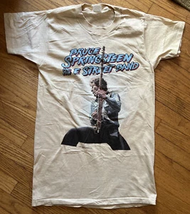 Vintage 1981 Bruce Springsteen T-Shirt Medium Meadowlands Arena - Bild 1 von 6