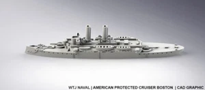 1:700 USS Boston - Picture 1 of 1