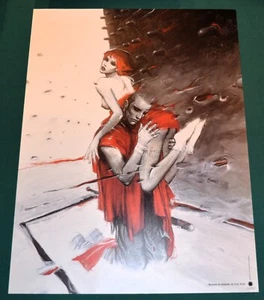 Enki BILAL - Roméo et Juliette offset 60x80 cm tiratura 2010/IX C. Desbois Ed. - Picture 1 of 3