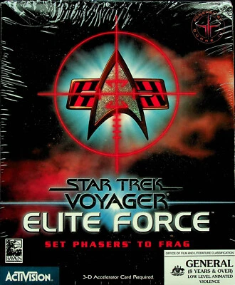 Star Trek Voyager Elite Force for PC (2000) - Raven - Rated G - Pre-owned - Image 1 of 4