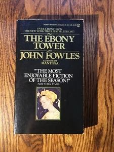 THE EBONY TOWER by John Fowles vintage 1975 Signet paperback - Picture 1 of 3