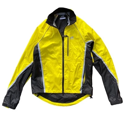 Chaqueta Showers Pass Elite Ciclismo Shell S Impermeable Amarilla Alta Visibilidad Bicicleta Portland Foto 1 de 4