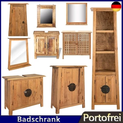 Badschrank Hochschrank Unterschrank Seitenschrank Wandschrank Badezimmerschrank  - Bild 1 von 4