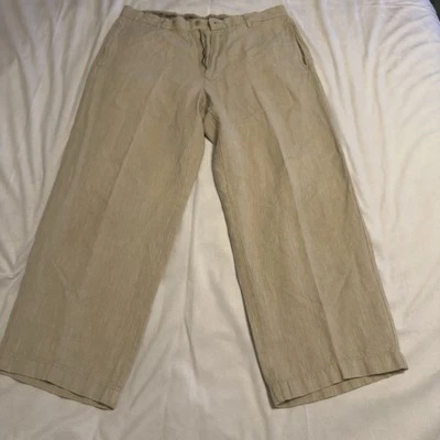 Tommy Bahama Men’s Pants Size 34 Linen And Silk Blend See Pics For Inseam - Image 1 of 4