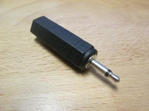 1/4 Inch Female To 3.5MM Male Stereo Jack Adapter SA151 Brand New 2413 - Picture 1 of 4