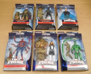 Marvel Legends Molten Man BAF Juego Completo Spider-man Lejos de Casa Mysterio - Imagen 1 de 10