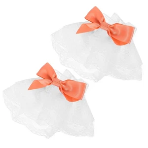  1 Paio Goth Lolita Maniche Polso Pizzo Polso Maniche Abito Maniche Creative - Foto 1 di 12