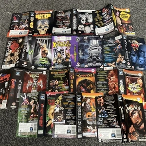 WWF/WWE VHS Main Events Covers Collection - Picture 1 of 11