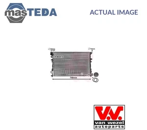 09002089 ENGINE COOLING RADIATOR VAN WEZEL FOR LANCIA ZETA 2.1L,2L 80KW - Picture 1 of 6