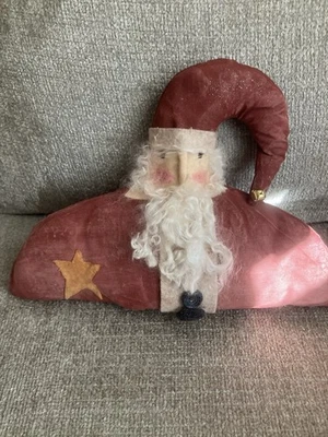 Primitive Santa Handmade - Image 1 of 2
