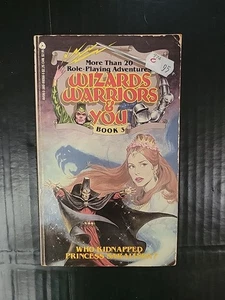 Who Kidnapped Princess Saralinda Wizards Warriors & You Series Book 3 Avon Books - Imagen 1 de 13