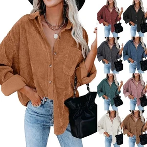 Loose Casual Shirt Spring Autumn Shirt Suitable For Autumn Polyester Shirt - Picture 1 of 72