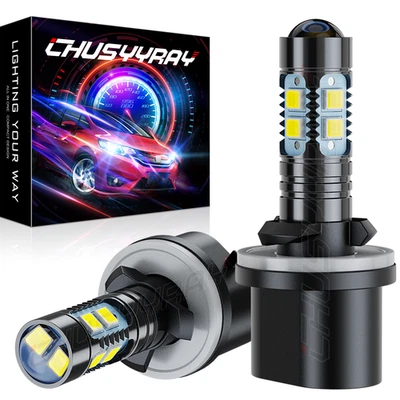 2X 880 LED bombillas antiniebla blancas para Chevrolet S10 Xtreme 1999-2003 Foto 1 de 4