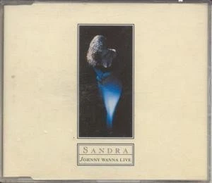 Sandra Johnny Wanna Live CD Europe Virgin 1992 b/w extended version and mirrored - Bild 1 von 2