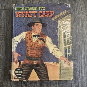 HUGH O'BRIEN WYATT EARP WHITMAN 1958 TV-SERIE GROSSES KLEINES BUCH BLB - Bild 1 von 8