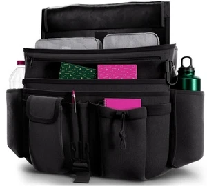 Nataka Front Seat Organizer Bag for Car w3n1 Straps Multiple Pocks Travel NEW  - Picture 1 of 5