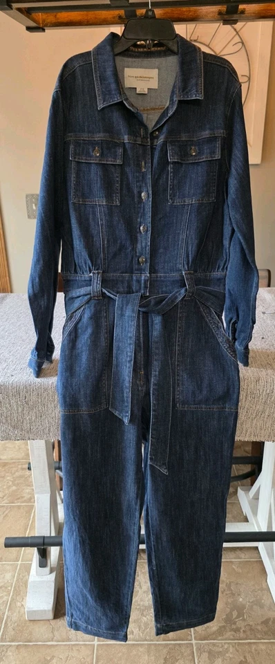 Джинсовый комбинезон Anthropologie Pilcro and the Letterpress. Размер Med. - Изображение 1 из 4