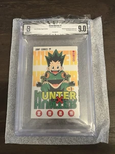 BGS 9.0 HunterxHunter #1 Vol 1 1998 1° Stampa Classificato Manga Libro Fumetto - Foto 1 di 2