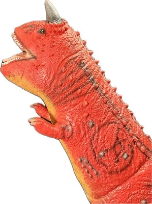 De colección Carnotaurus Disney Dinoland Animal Kingdom Peluche Látex Goma Dinosaurio 36" Foto 1 de 4