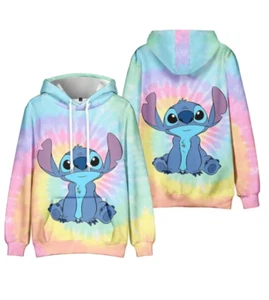 Disney Stitch Fashion Sweater Sports Hoodie - Picture 1 of 21