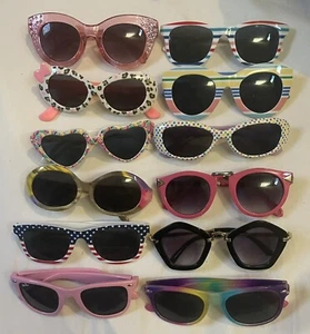 KIDS Plastic Sunglasses Lot of 12 - Picture 1 of 1